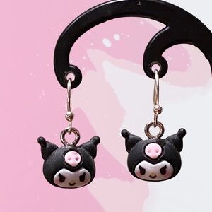 10 for $25 Girls Hello Kitty Black Kuromi Earrings
